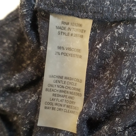 Soft Surroundings Asymmetric Button Front Cardigan - Picture 8 of 8